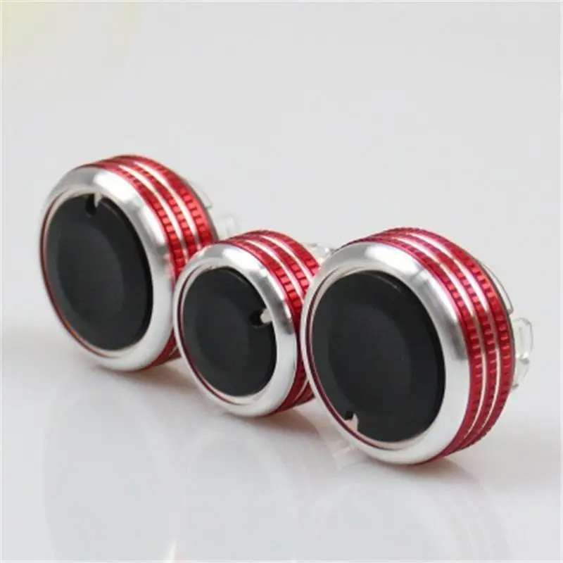 Car Air Conditioner Button Knob Interior Automovil Modified Accessories Decoration Trim 13 14 15 16 17 18 19 FOR Skoda Spaceback |