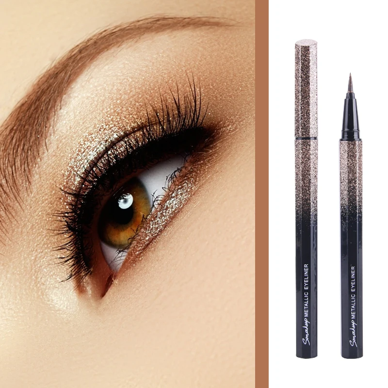 

1PC Professional Women Ultimate 6 Colors Liquid Eyeliner Long-lasting Waterproof Quick-dry Eye Liner Pencil Pen Makeup Beauty