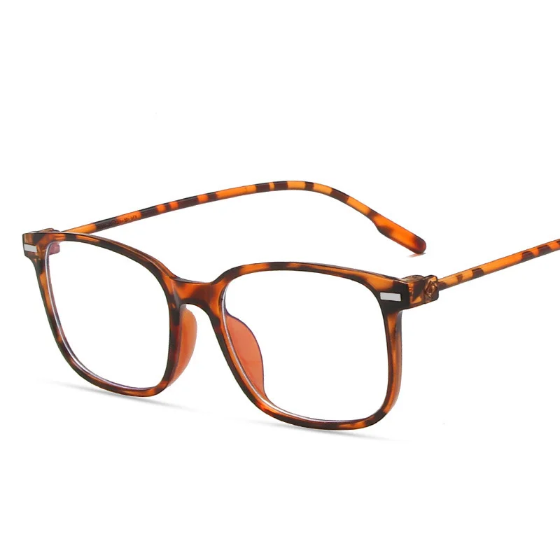 

iboode Square Frame Glasses Men Women Fashion Vintage 2021 Anti Blue Light Clear Lens Eyeglasses Plain Mirror Unisex Eyewear New
