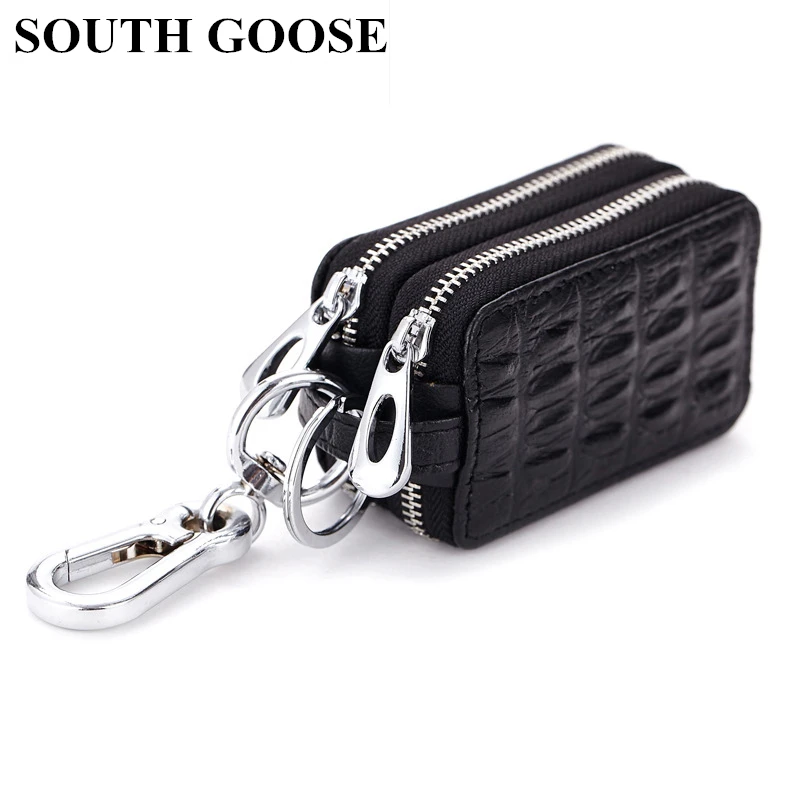 Сумка-Органайзер из натуральной кожи для мужчин и женщин SOUTH GOOSE держатели ключей