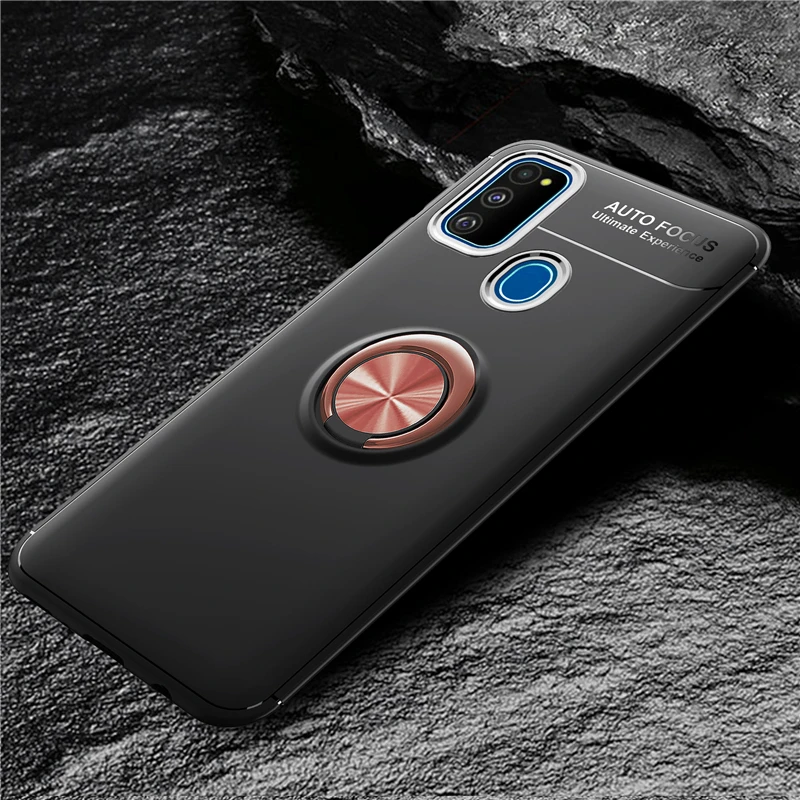 Чехол-кольцо для samsung Galaxy M30S, мягкий силиконовый чехол-накладка для samsung Galaxy M30S M30 M20 M10, чехол для телефона s