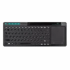 Клавиатура Rii K18 +, беспроводная механическая клавиатура Rgb с тачпадом для Smart Tv, Android Tv Box, Iptv, Htpc