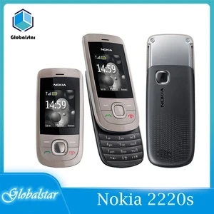 nokia 2220s refurbished original nokia 2220 slide mobile phones unlocked nokia 2220s cell phones mp3 player refurbished free global shipping