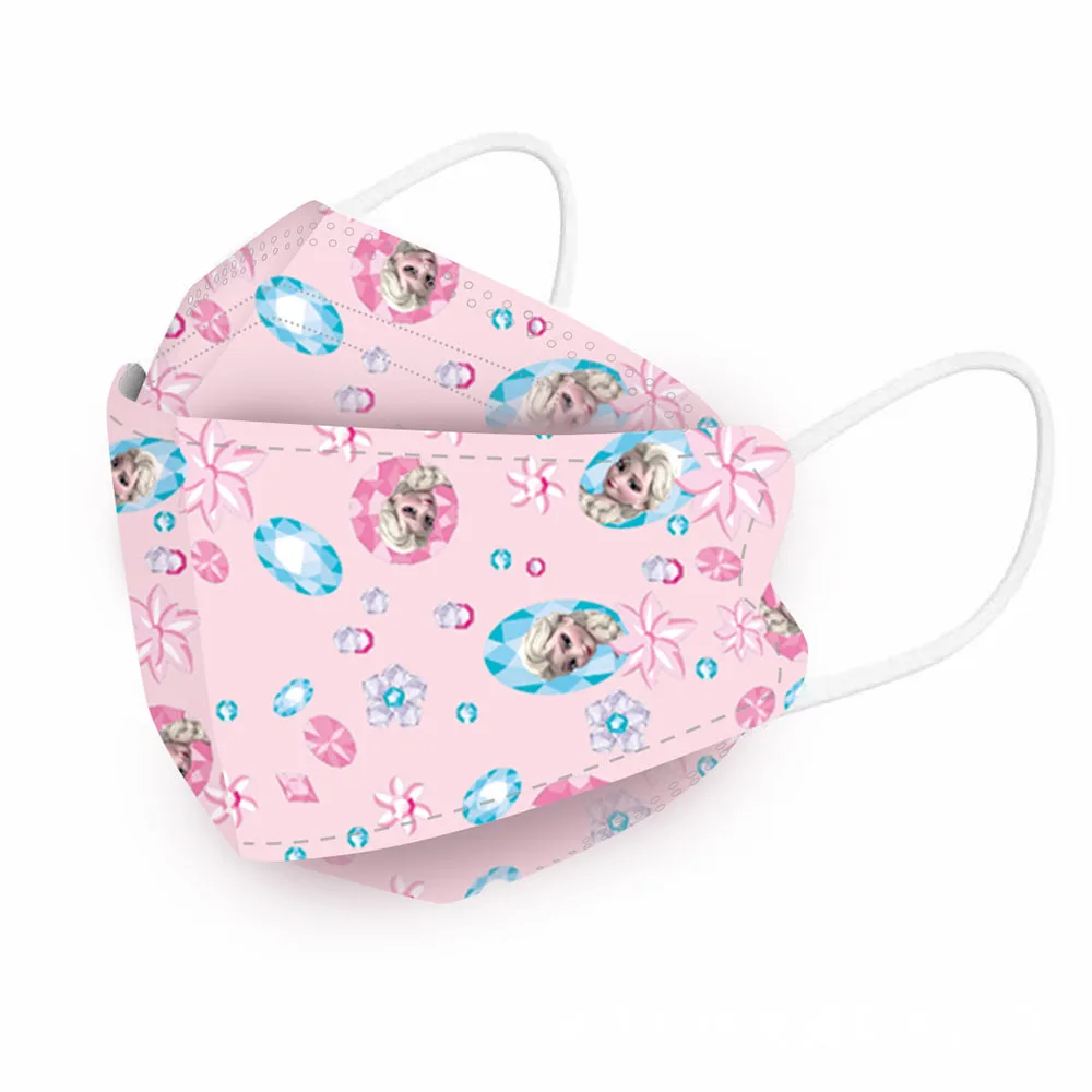 Маска одноразовая детская с мультяшным принтом