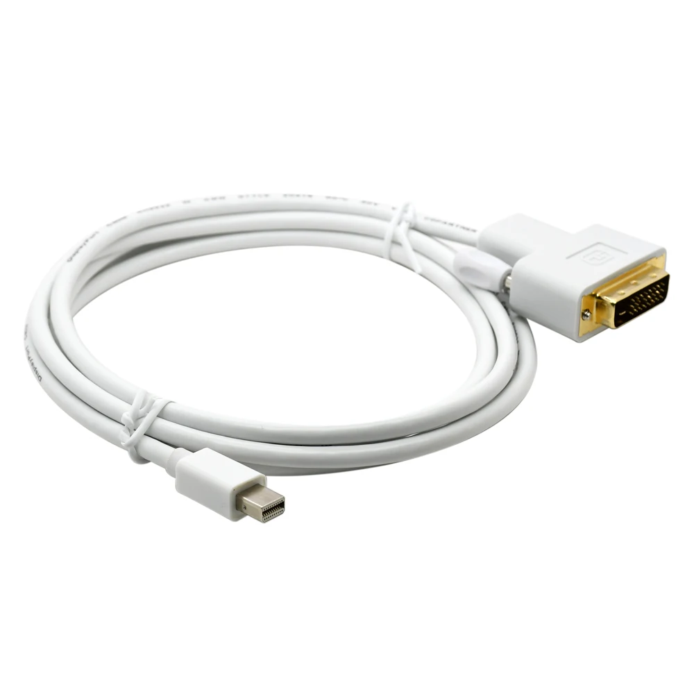 

MINI DP to DVI male cable 1.8m mini displayport to DVI