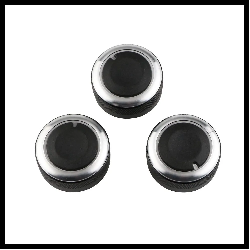 

3X Air Conditioning Knob AC Heat Control Switch Button For Mazda3 Axela 2014-2017 Car Switch