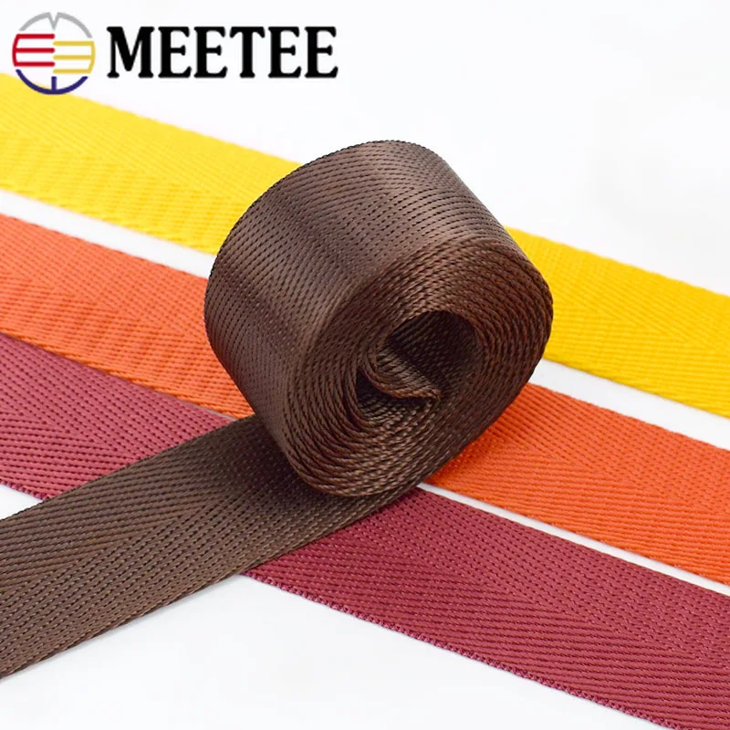 45Meters 20mm High Quality Nylon Webbing Herringbone Pattern Knapsack Strap Dog Collar Belt Tape Binding DIY Sewing Accessories | Дом и сад