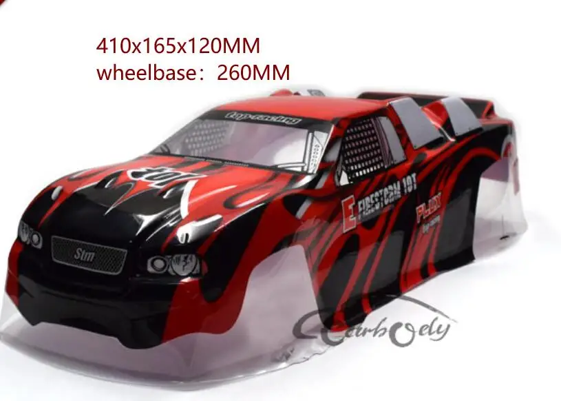 1/12 1/10 1/14 внедорожный грузовик корпус для HPI Savage XS FLUX El Camino SS HSP 94111 REDCAT FS LC RACING TM E5 WLTOYS грузовик - Цвет: z7