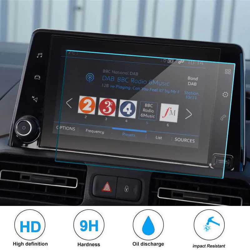 

PET Film Screen Protector For Peugeot Rifter 2019 2020 LCD Instrument Panel Screen Auto Interior Accessories Car radio