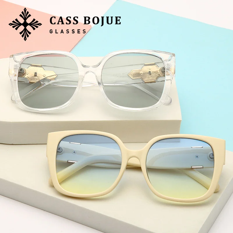 

New fashion sunglasses men's and women's Sunglasses Sports gradient leopard Sunglasses