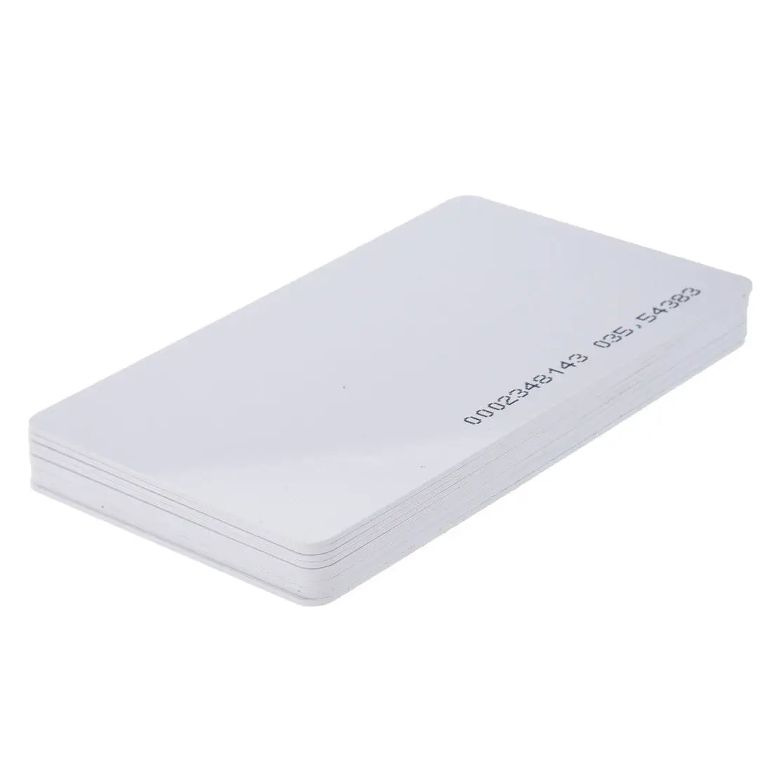 

50 Pack 125Khz Door Entry Access Proximity RFID Cards Token White TK4100 EM4100
