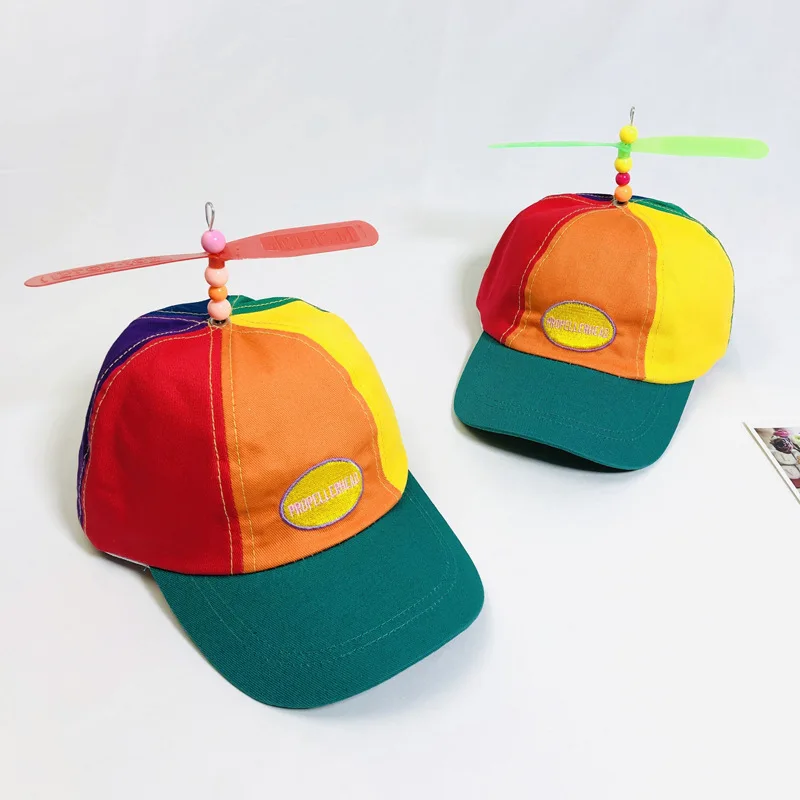 Новый стиль детский козырек от 2 до 7 лет Солнцезащитная шляпа с вертолетом