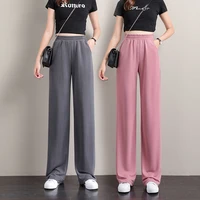 oversize pants for women wide leg high waisted korean style sweatpants jogging trousers for female plus size streetwear harajuku