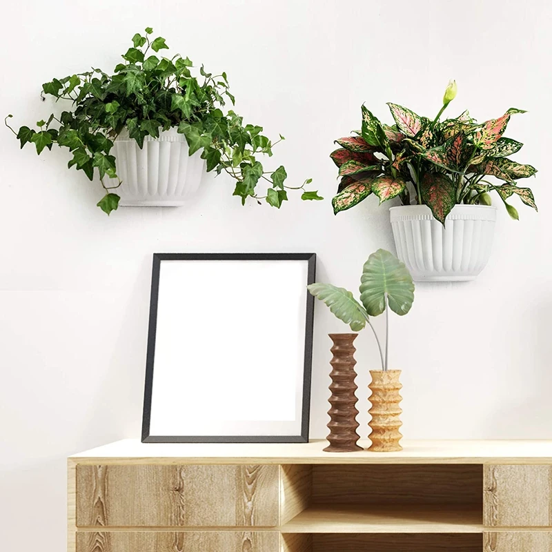 6 шт 8 2 дюймов Настенное подвесное кашпо горшки вертикальный садовый окна