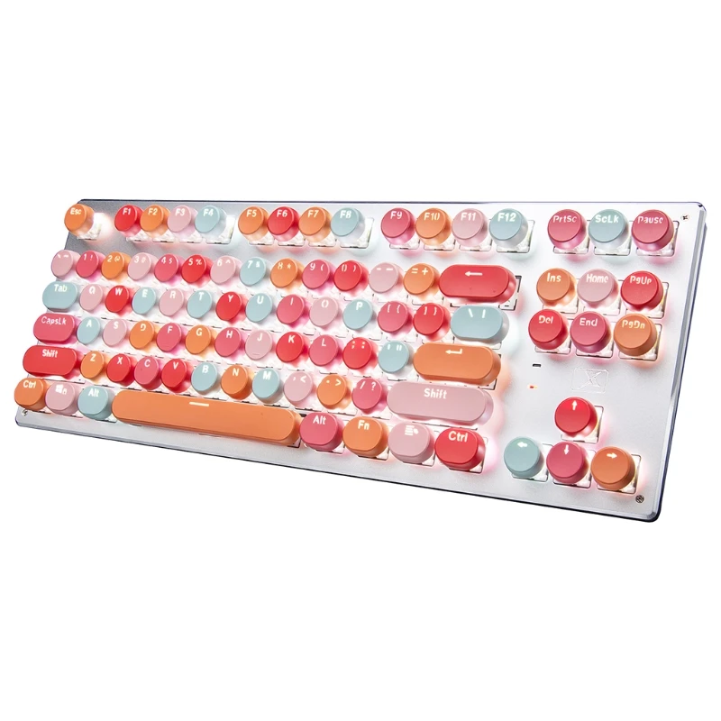 

Xinmeng 87-Key Bluetooth Mechanical Keyboard Wired Wireless Bluetooth Three-Mode P9YA
