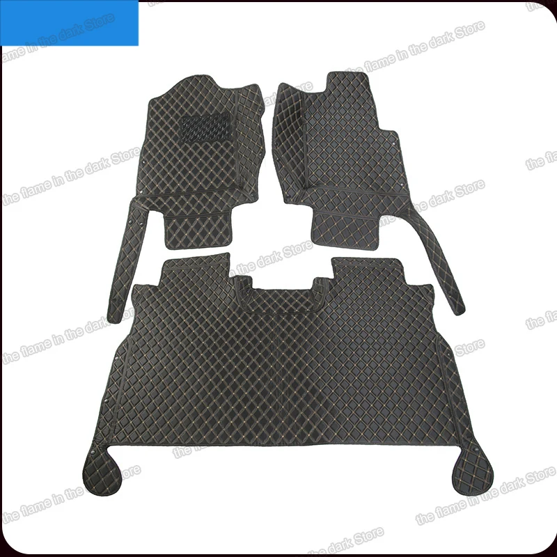 Автомобильные коврики из волоконной кожи lsrtw2017 для ford F series F150 150 2009 2010 2011 2012 2013 2014