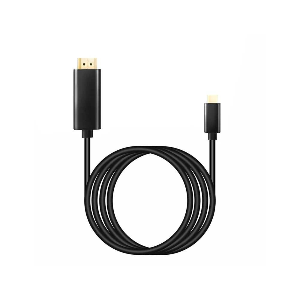 Лучшие продажи USB C типа к HDMI 1080P HD ТВ кабель адаптер для Android телефонов Samsung