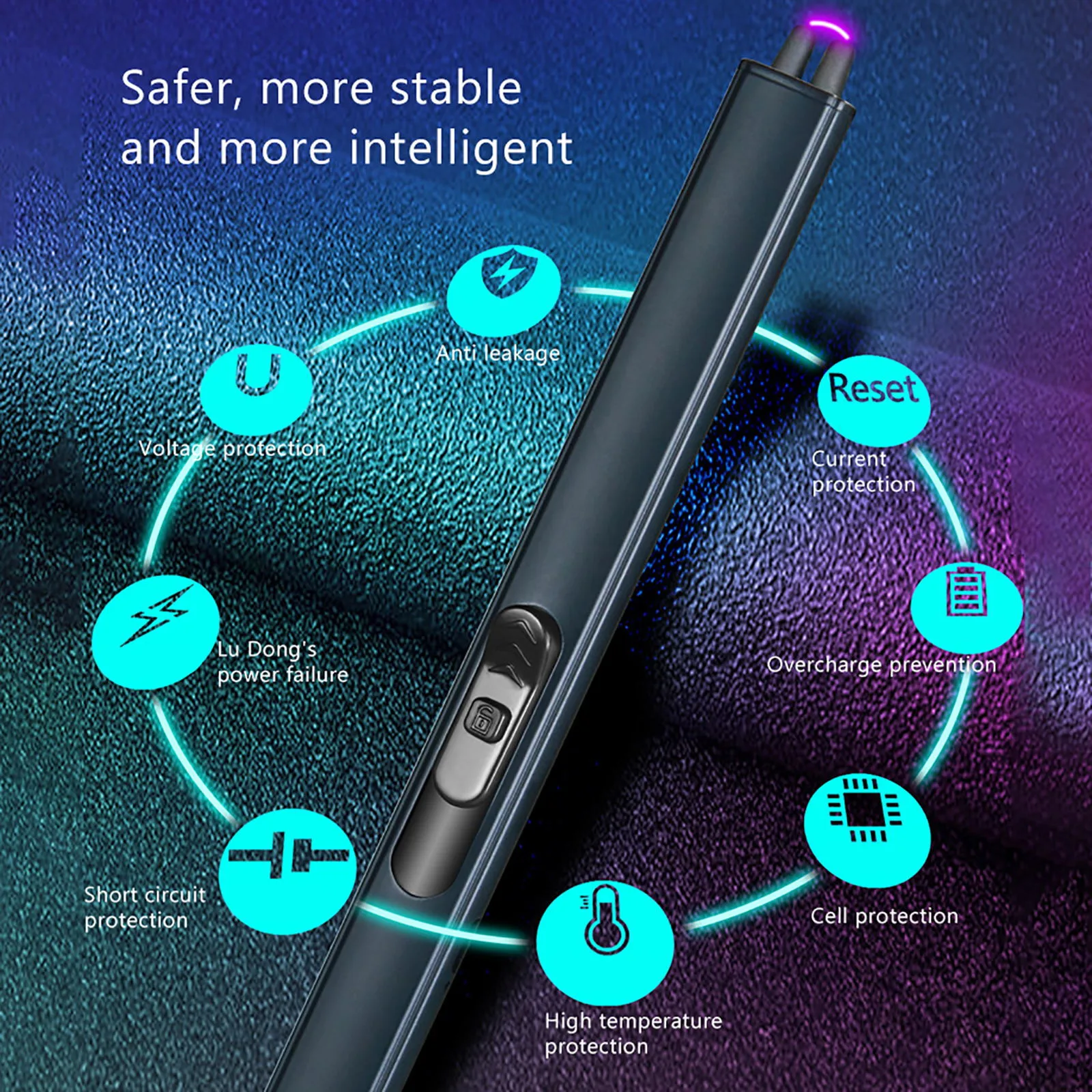 Высокое качество Usb зарядка воспламенитель Пеший Туризм Кухня для барбекю на