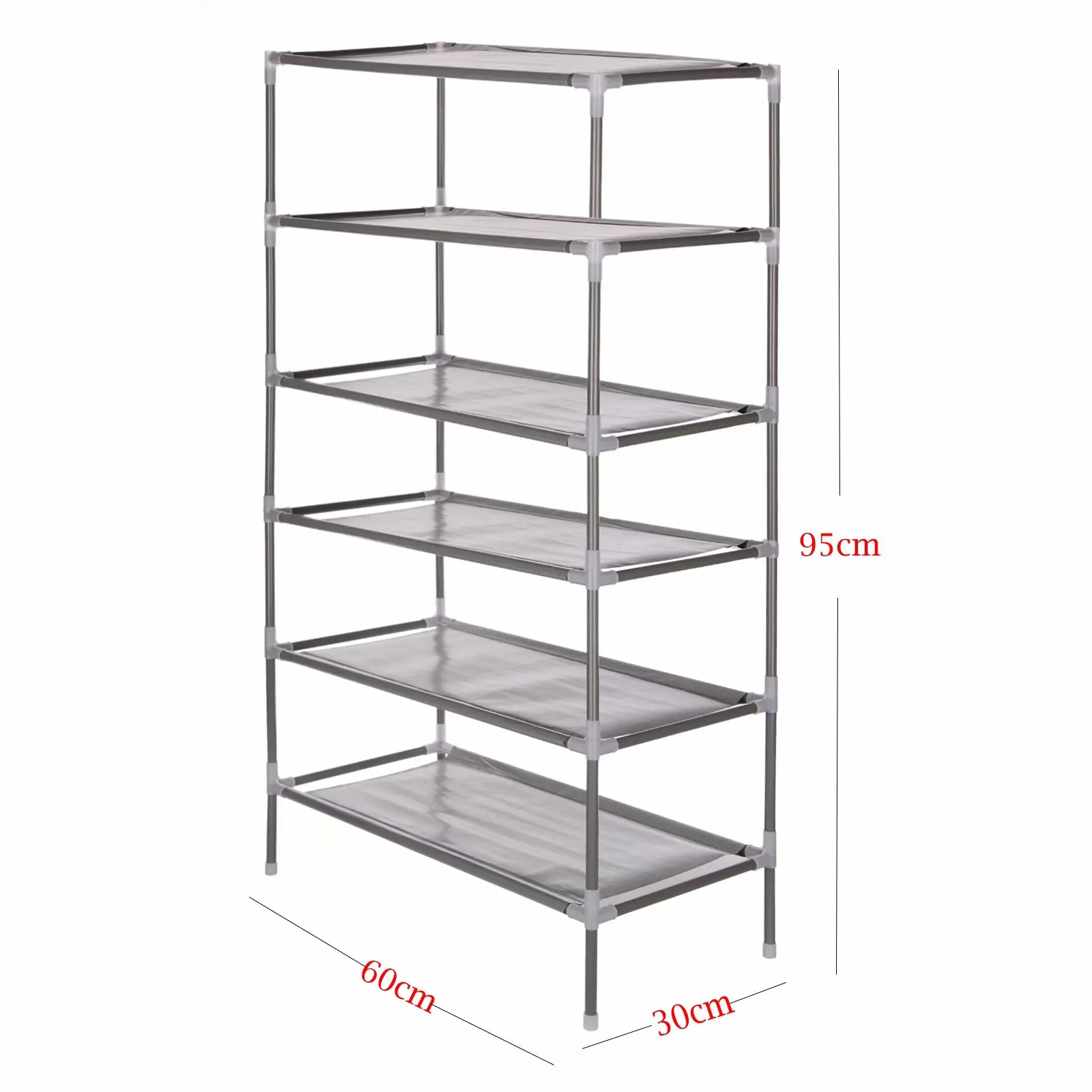 

2/4/6/8/10 Tiers Shoe Hanger Metal Plastic Shoe Rack Dustproof Expandable Storage Organizer Multi-size Display Shelf Cabinet