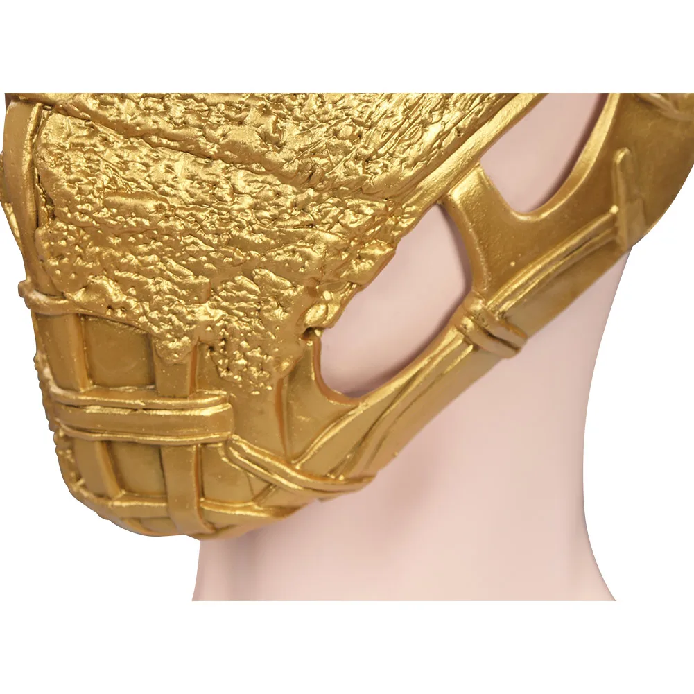 2021 маска Mortal Kombat Скорпион Косплей латексные маски шлем маскарад Хэллоуин костюм