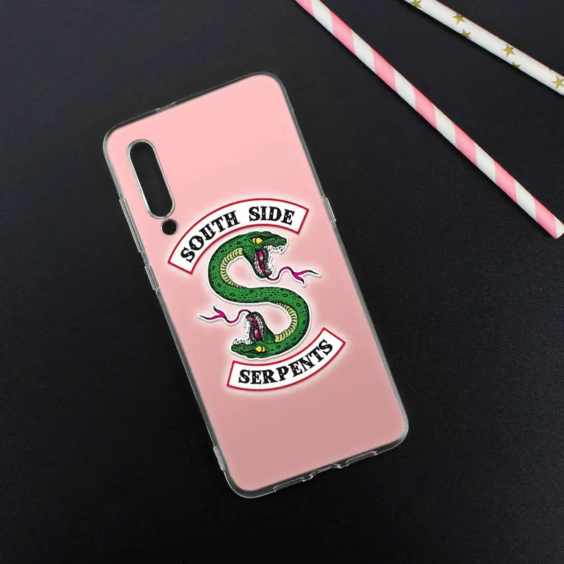 Популярный чехол с логотипом Riverdale South Side Serpents для Xiaomi Mi Note 10 9T CC9 E 9 Pro A3 Lite Play Redmi 8T 8