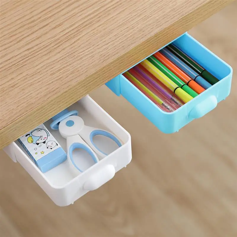 1 набор 2 шт креативный ящик для хранения лоток самоклеящийся скрытый в ящиках Тип