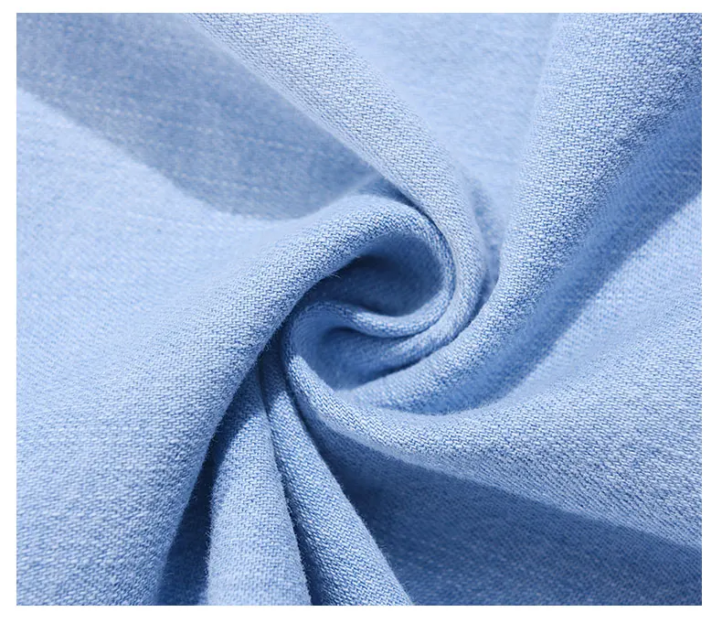 

Women Fashion Denim Blue Casual Shirt Blouse Pocket Jacket Outwear Long Sleeve Button Top Mujer