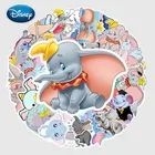 Диснеевские смешанные Стикеры для автомобилей, мотоциклов, телефонов, ноутбуков, чемоданов, 50 шт.
