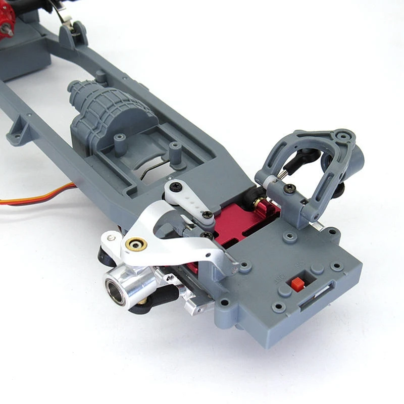 

for WPL D12 1/10 RC Truck Car Upgrade Parts Metal Upper Lower Swing Arm Steering Cup Knuckle Set Accessories