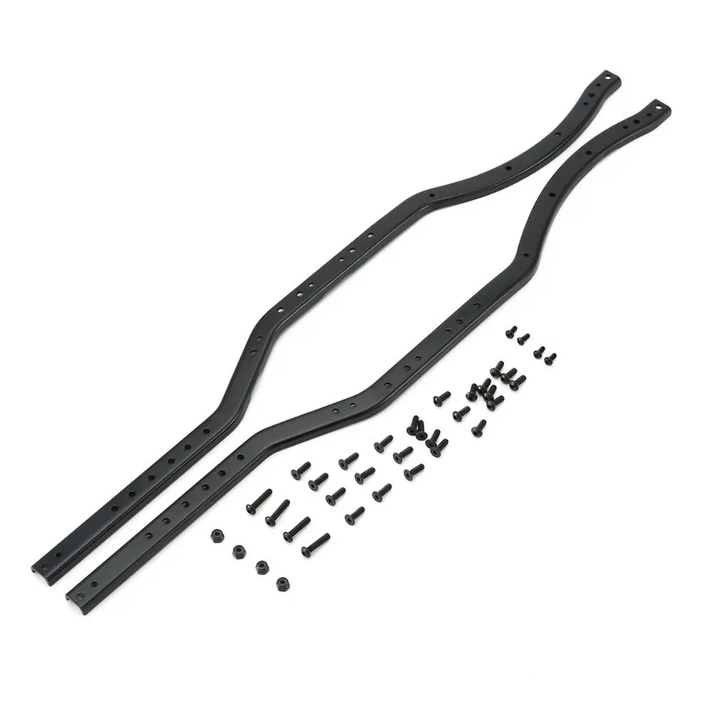 

2pcs/set Metal Black Girder Side Frame Chassis For RC Crawler SCX10 And SCX10 II 90046 90047 Climbing Car Accessories