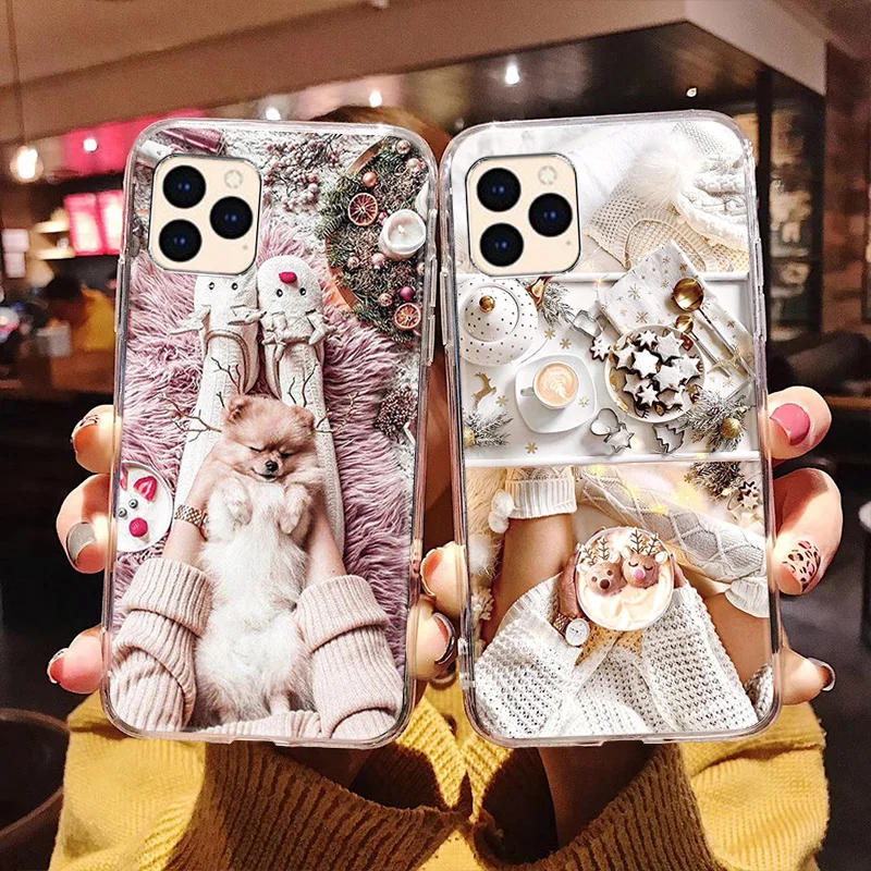 Чехол для телефона iPhone 11 XR iphone 13 Pro Max силиконовый чехол 12 Mini Capa 7 8 X XS 6s Plus SE 2020 чехлы