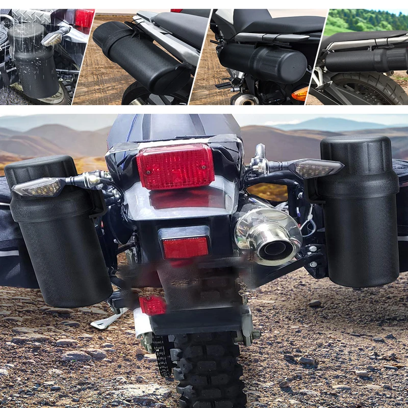 Size Universal Off-Road Motorcycle Waterproof Tool Tube Gloves Raincoat Storage Box Motorbike Accessories Motor multi-function | Автомобили