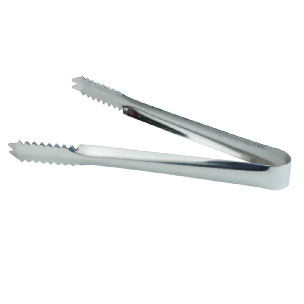 

Stainless Steel Tongs Barbecue Clip Bread Food Ice Clamp Bar Kitchen Gadgets Bar Supplies Ice Clamp Ice Tong Tool Accessories