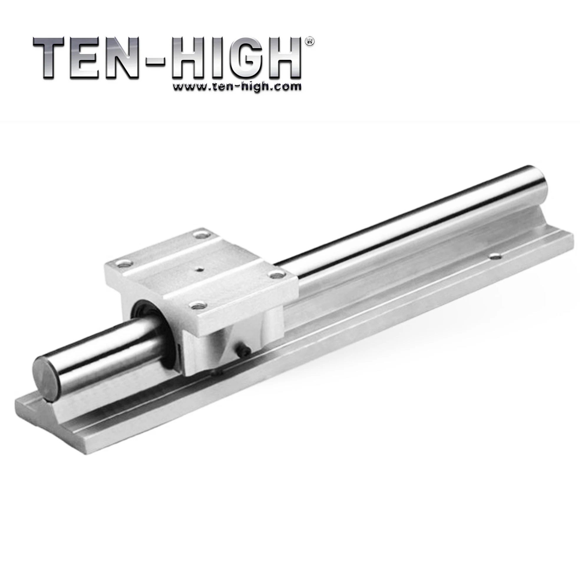 TEN-HIGH бесплатная доставкаTBR20 цилиндрические направляющие рельсы на опоре