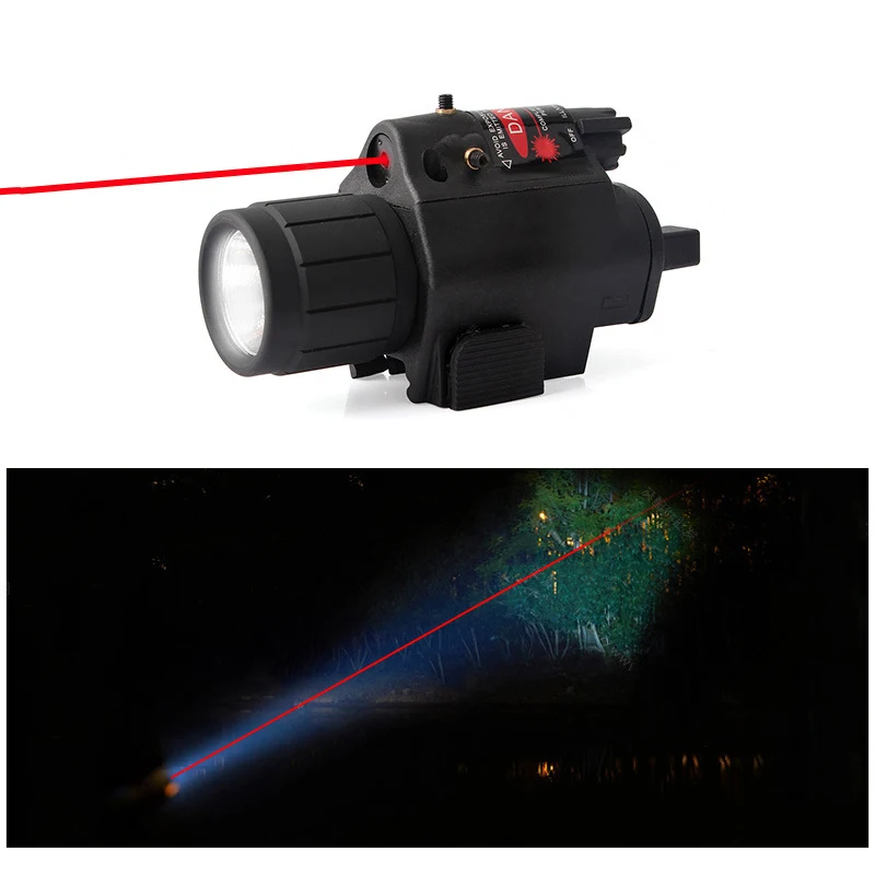 Мини пистолет Glock фонарь для ружья Охота Кемпинг Фонарь ing оборудование фонарик