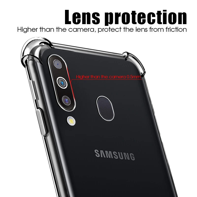 Мягкий ТПУ чехол для Samsung Galaxy A71 A51 мягкий силиконовый чехол-накладка A50 A70 M30 |