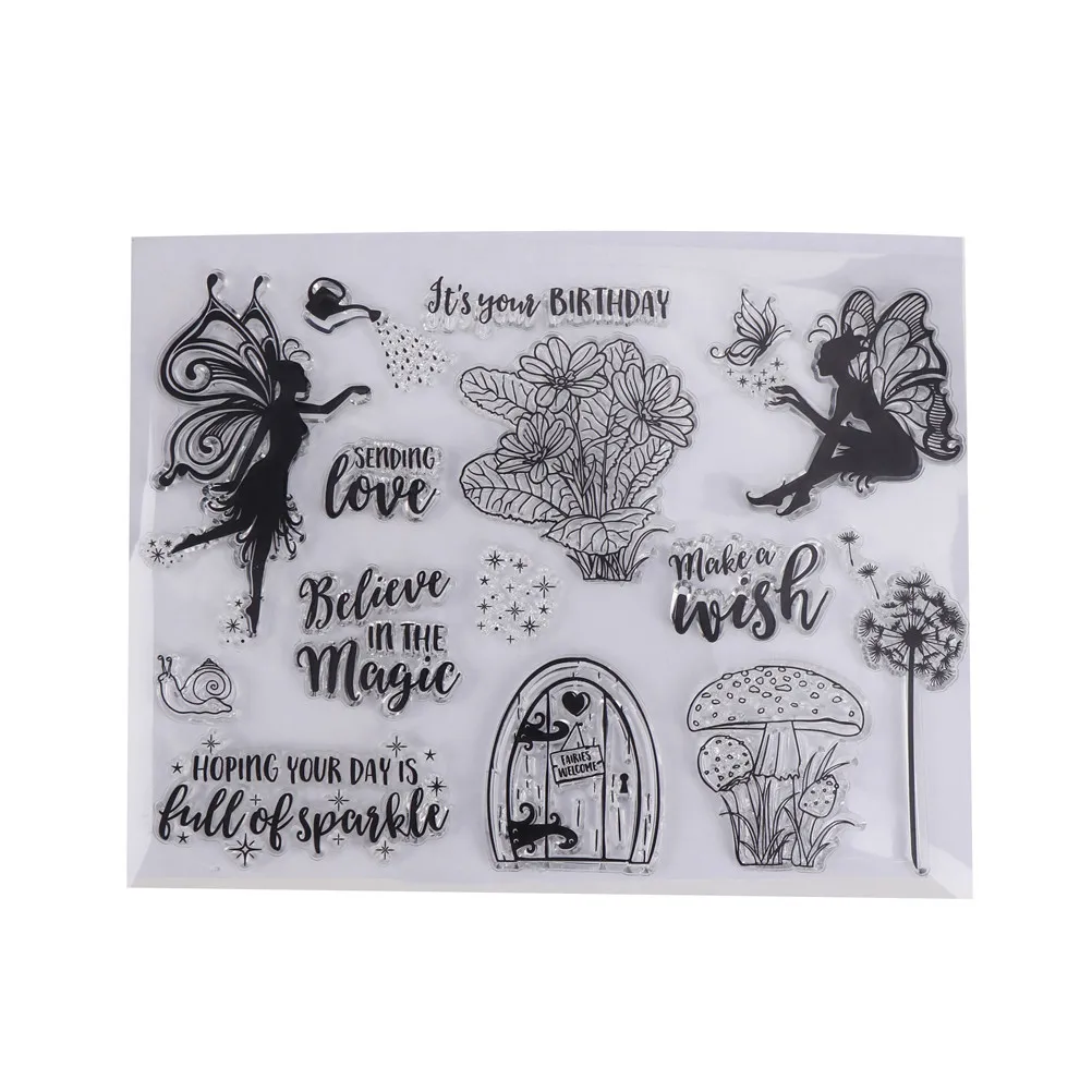 1 шт. прозрачный силиконовый штамп для скрапбукинга фотоальбома|Штампики| |