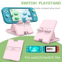 adjustable holder stand for nintendo switch n switch nintend switch lite game bracket playstand base cradle support phone tablet