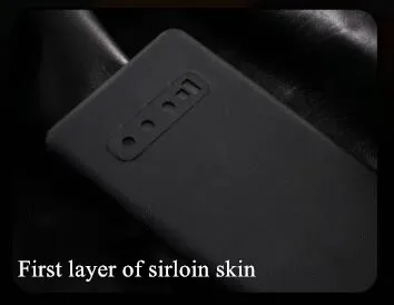 Leather Sticker For Samsung Galaxy a70 case Genuine leather.Paste sticker 360 degree phone cases for samsung galaxy | Мобильные