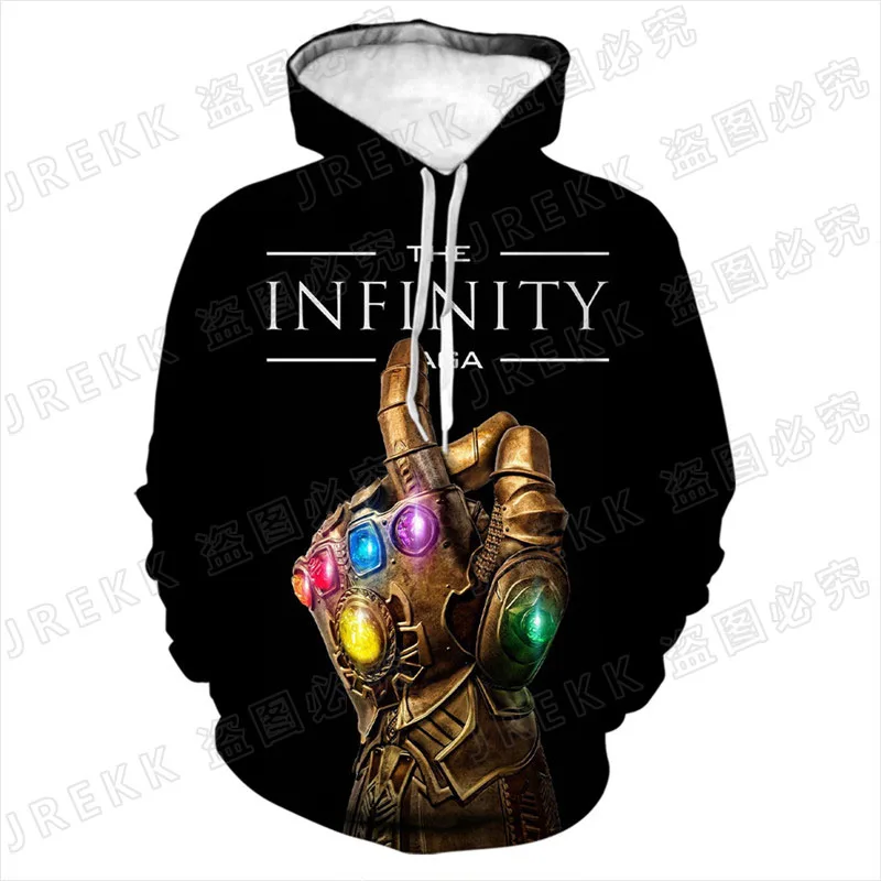 

2021 New Fashion The Avengers Thanos 3D Print Hoodies Cool Sweatshirts Men Women Children Fashion Boy Girl Kids Pullover Coat