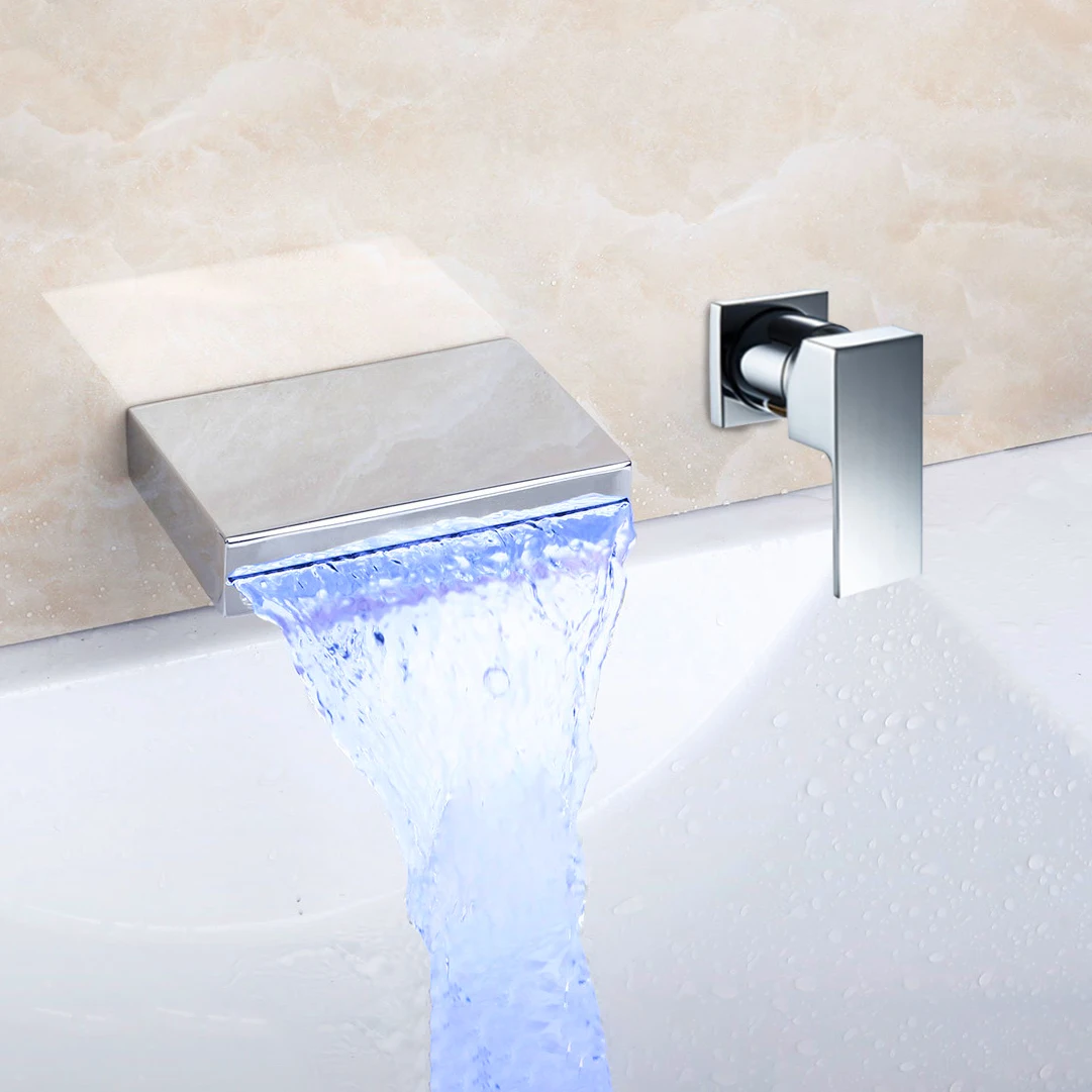 KEMAIDI матовый черный хромированный смеситель для ванной комнаты раковины кран