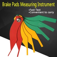 8 in 1 brake pad measuring news tools gauge feeler tester scale lining thickness wear meter thickness gauge handy measuring