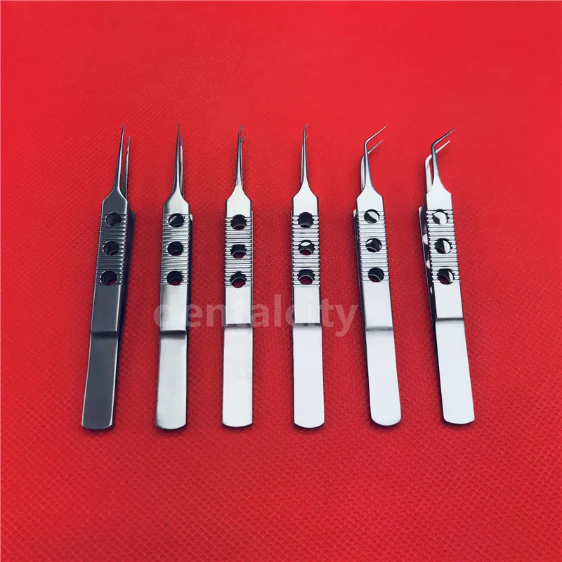 Best Micros Stainless steel Dovetailed Tweezers Platforms Ophthalmic Forceps 11cm | Красота и здоровье