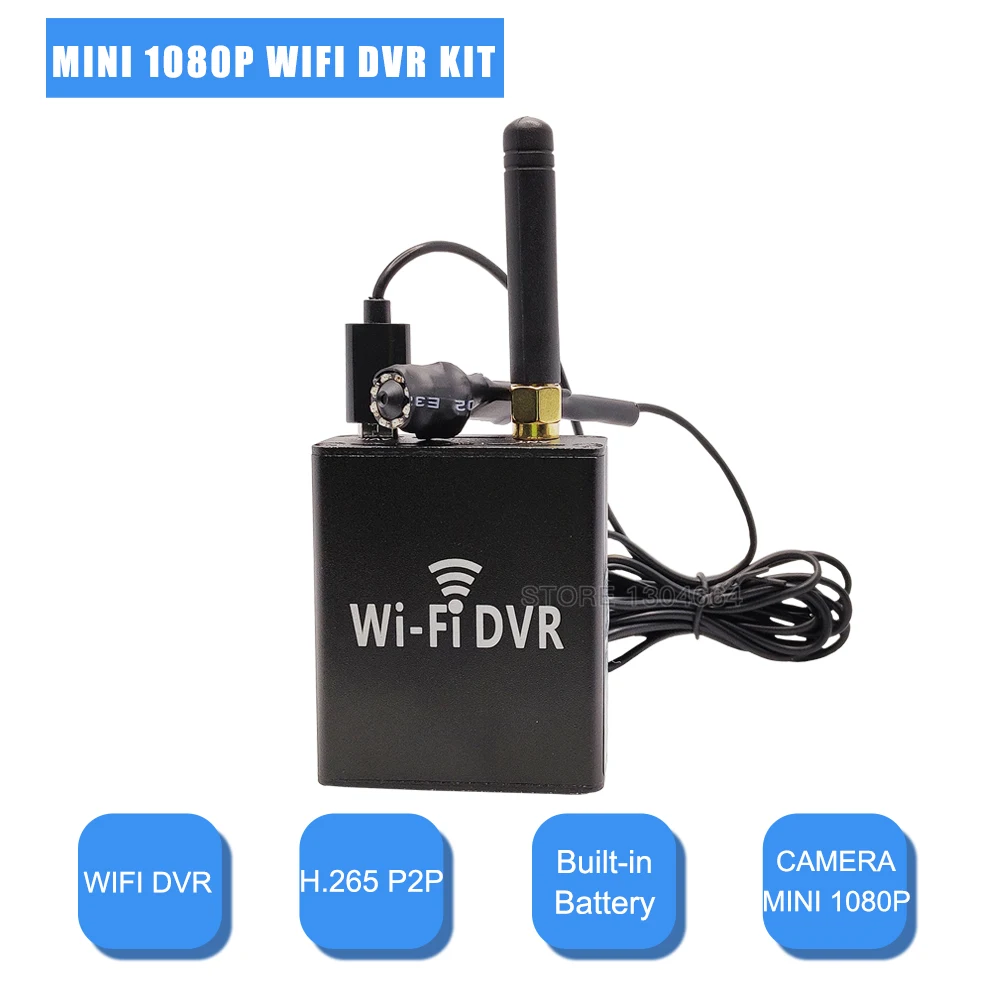 HD1080P Wi Fi комплект мини видеорегистратора Регистраторы With1080P Камера