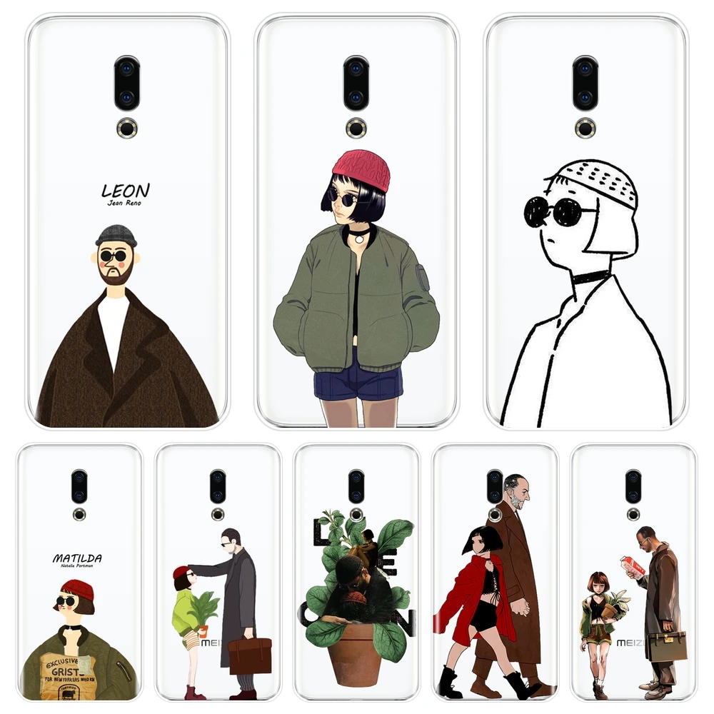 Задняя крышка для Meizu 16th 16x15 Lite 16 Plus Leon профессиональная Девушка Мягкий