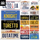 Putuo Декор фильм лицензии пластина металлический знак декоративная Оловянная Автомобильная пластина для гостиной двери мужчин искусственный декор стен