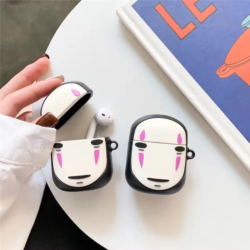 Мультяшные беспроводные bluetooth наушники чехол для Apple Airpods 1 2 Симпатичные Силиконовые Мягкие коробки гарнитура оболочка для Airpods защитный чехол