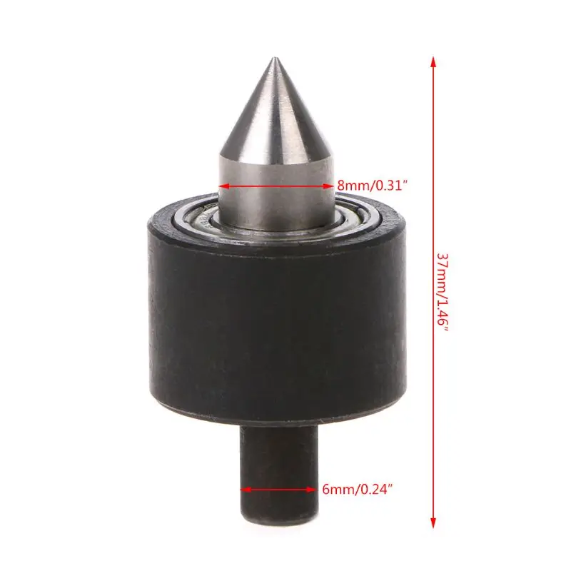 

Revolving Center Head Live Centre Heads 6mm Shank For Lathe Machine