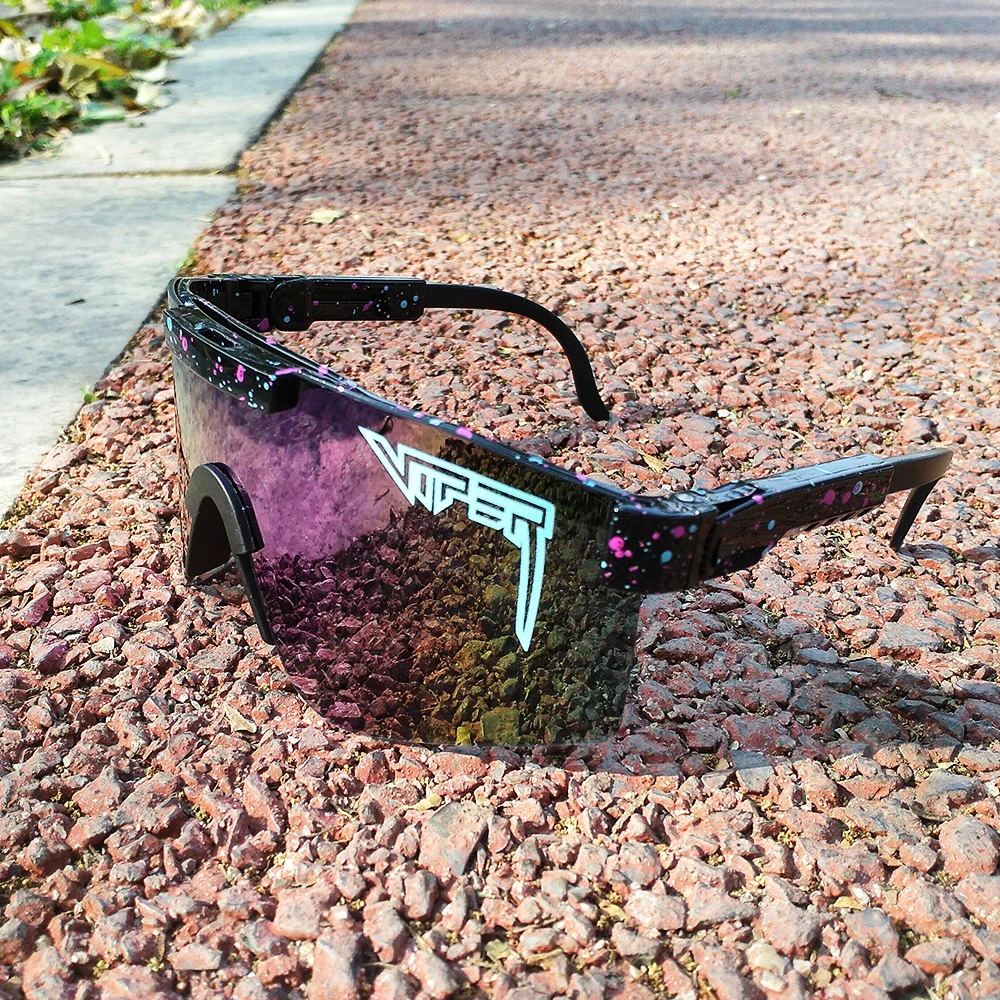 Очки солнцезащитные Мужские поляризационные в оправе из Tr90 с красными