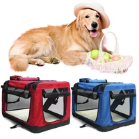 60x42x42cm dog travel bag pet carrier oxford breathable mesh pet cat dog travel carrier shoulder bag pet supplies outdoor